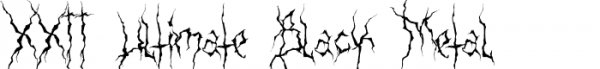 XXII Ultimate Black Metal