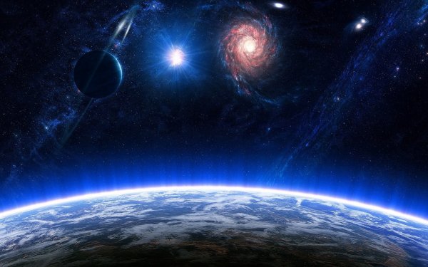 outer space digital art
