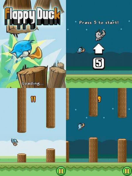 Flappy Duck 240x320