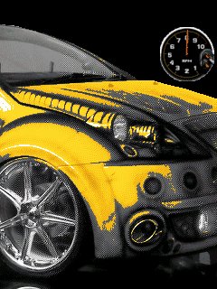 Neon car citroen спидометр