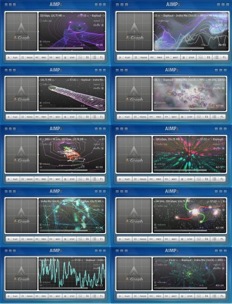AIMP Visuals(52 шт)