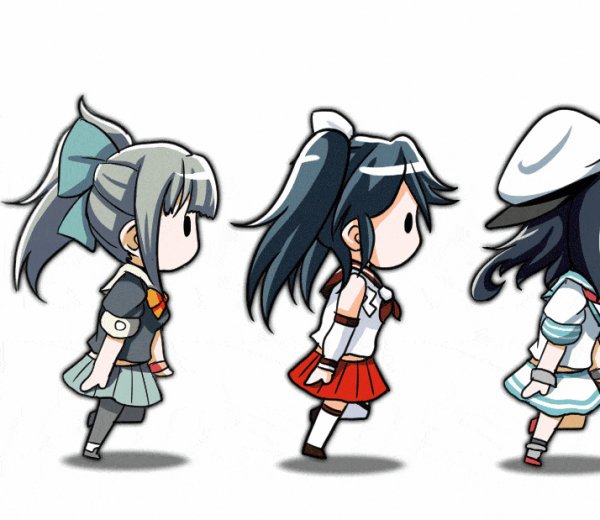 Isuzu, Kiso, Naka, Yuubari, tk8d32