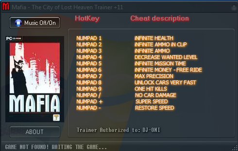 чит для mafia 1