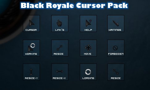 Black Royale Cursors