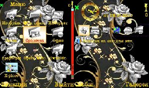 White and gold