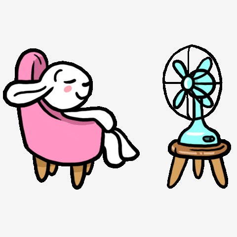 Chilling Summer Time Sticker by Alba Paris for iOS &amp; An