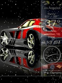 car red clock