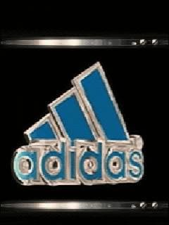 Blue adidas анимация
