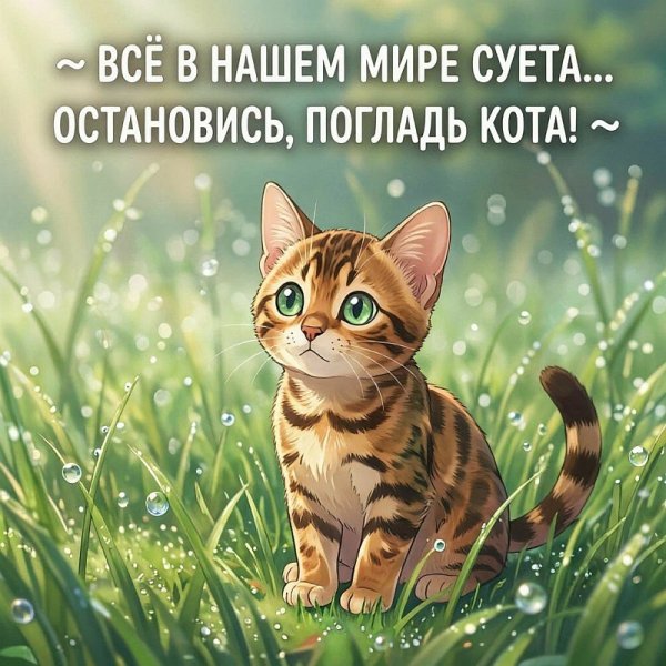 Погладь кота
