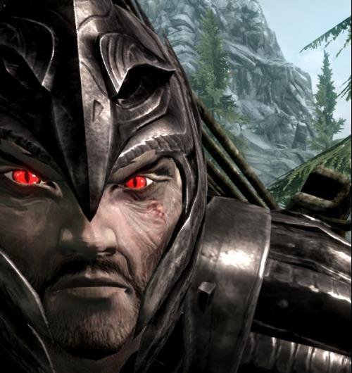 TES 5 Skyrim Замена глаз вампирам