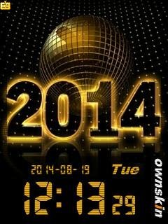 gold diskoball 2014 дата флэш часы