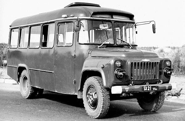 опытный войсковой автобус КАВЗ-685М