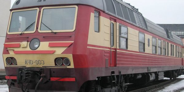 Опытная автомотриса АЧ0