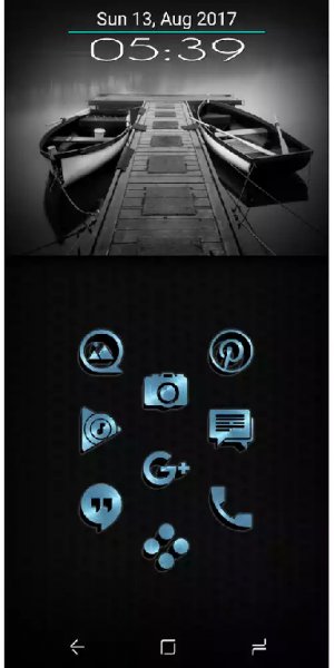 Alone Turquoise Icon Pack 1.1