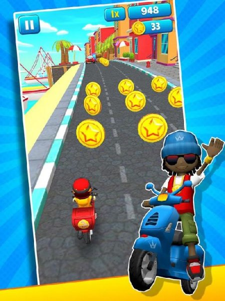 Subway Scooters Free -Run Race v 1.2