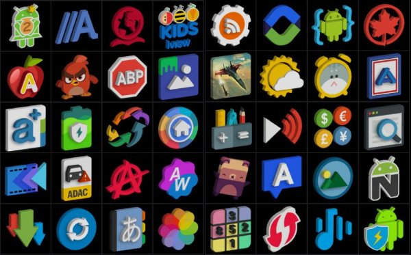 Tigad Pro Icon Pack+Обои 2.5.1