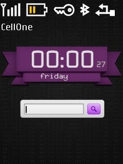 Ribbon Clock
