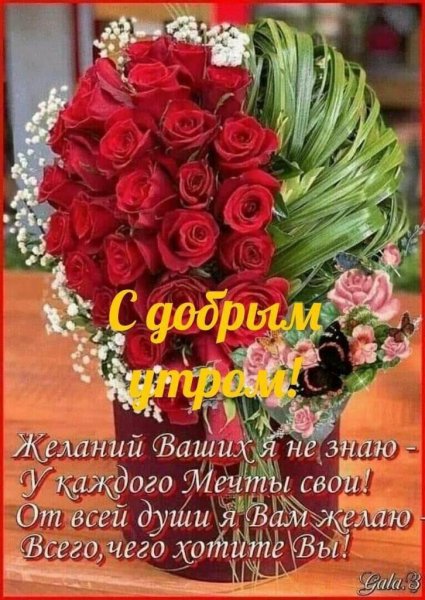 Доброе утро