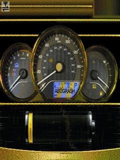 Gold sped спидометр заряд батареи анимация