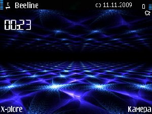 blue-fractal-mirror