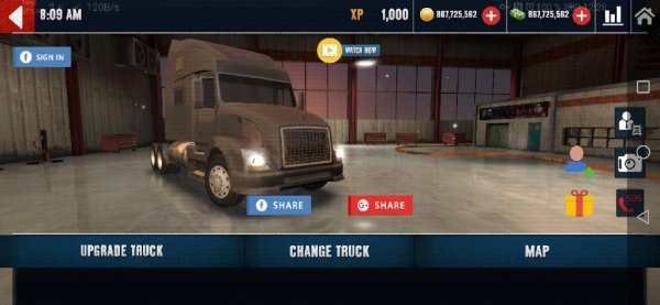 Truck.Simulator.USA.v.2.2.0 Mod sign