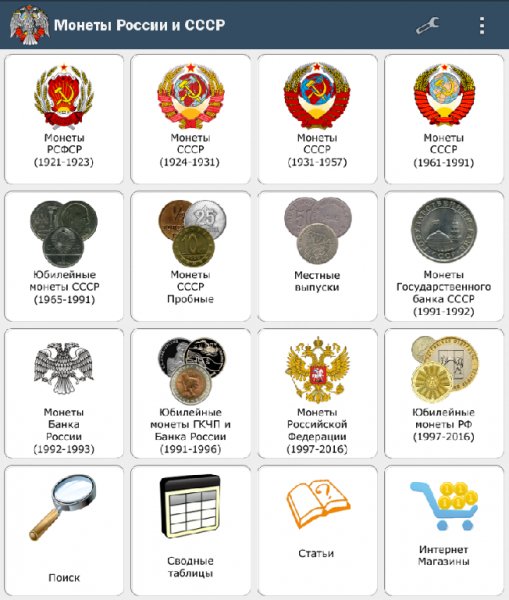 Монеты России и СССР 2.16
