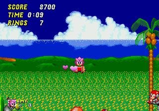 Amy In Sonic 2 Rev 1.5