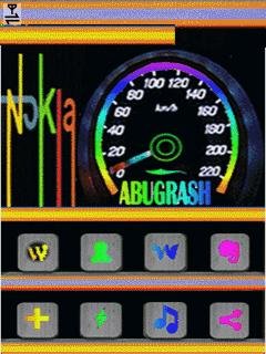 Nokia Color speedmeter icons анимация