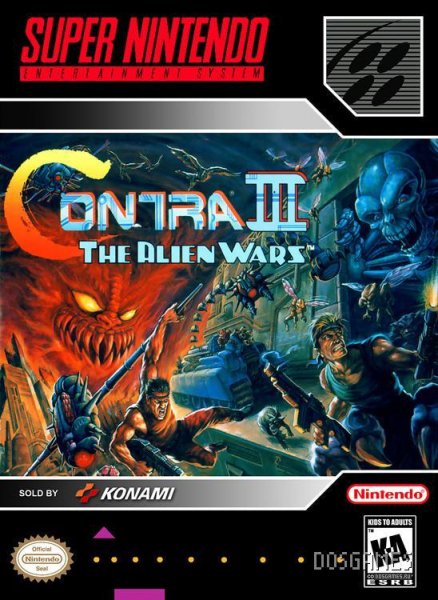 Contra 3 The Alien Wars (SNES)