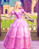 barbie gifki platya princessy multfil