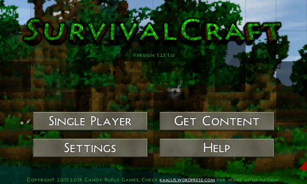 SurvivalCraft 1.25.1.0