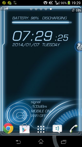 Mobile Info livewall 1.5
