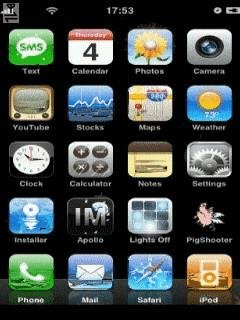Iphone gadget icons анимация