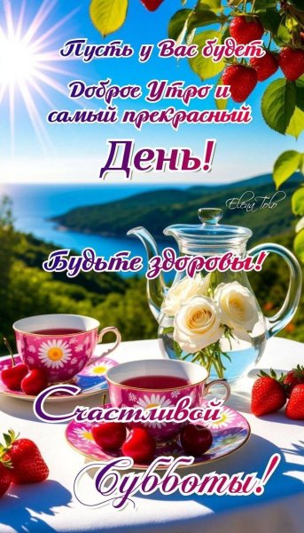 Счастливой субботы