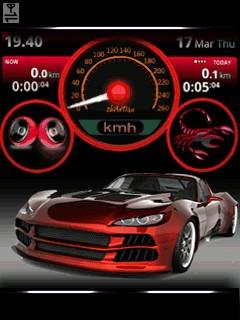 Turbo car спидометр