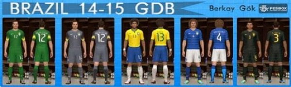 PES 2014 Brazil 14-15 GDB Kits