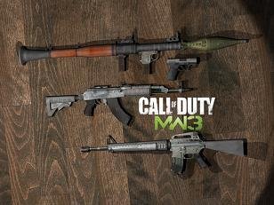 Пак оружия из COD: MW 3