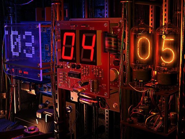 Digital.Clock 3D Screensaver