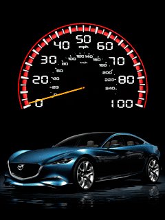 Mazda car спидометр