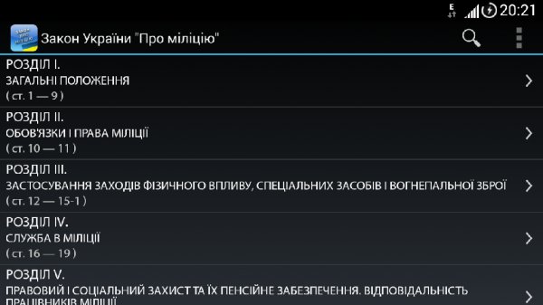 ЗУ "О милиции"