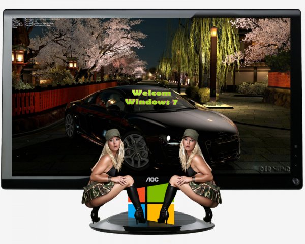 Windows 7 Boot Skin by DERWIND