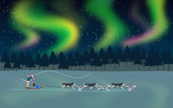 Ninja Cat Holiday Escape iditarod
