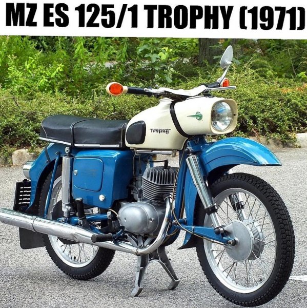 MZ ES 125.1 TROPHY (1971г.)