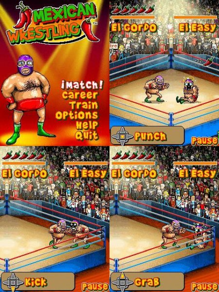 Mexican Wrestling 240x320 k800