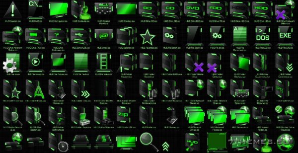 7tsp HUD Green Icon pack installer