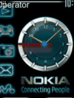 Nokia часы анимация