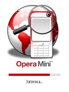 Opera mini splash