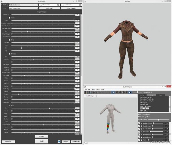 TES-GAME.RU BodySlide and Outfit Studio