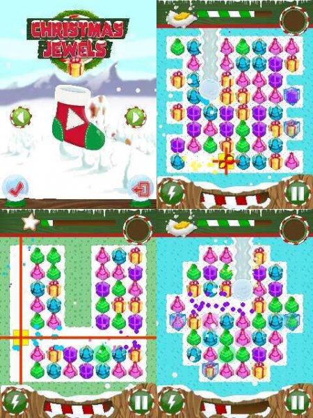 Christmas Jewels 240x320 X2-00 rus