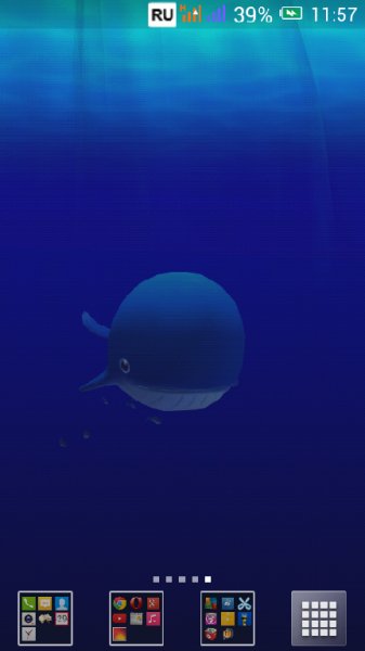 Cute Whale 3D Wallpaper 1.3